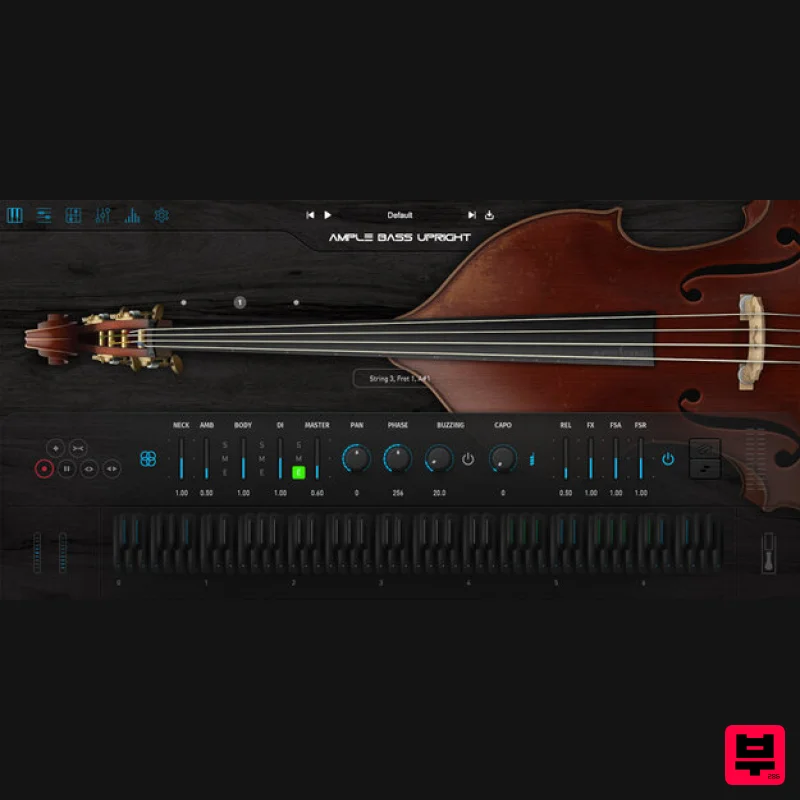 Ample Sound Ample Bass Upright - Virtual Instruments