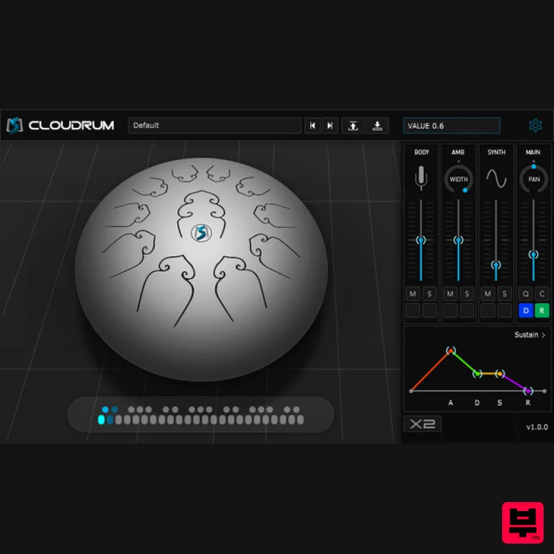 Ample Sound Ample Percussion Cloudrum - Virtual Instruments