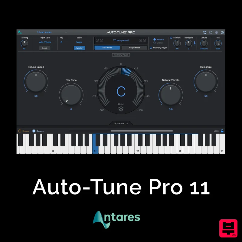 Antares Auto-Tune Pro 11 - Auto Tuner