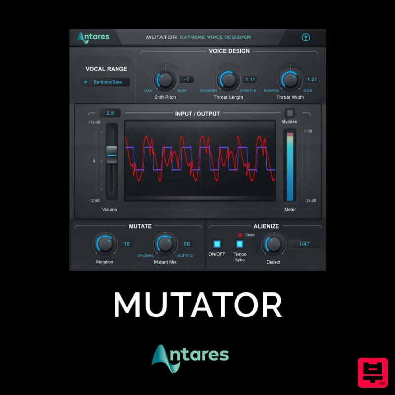 Antares MUTATOR - Vocal Processing