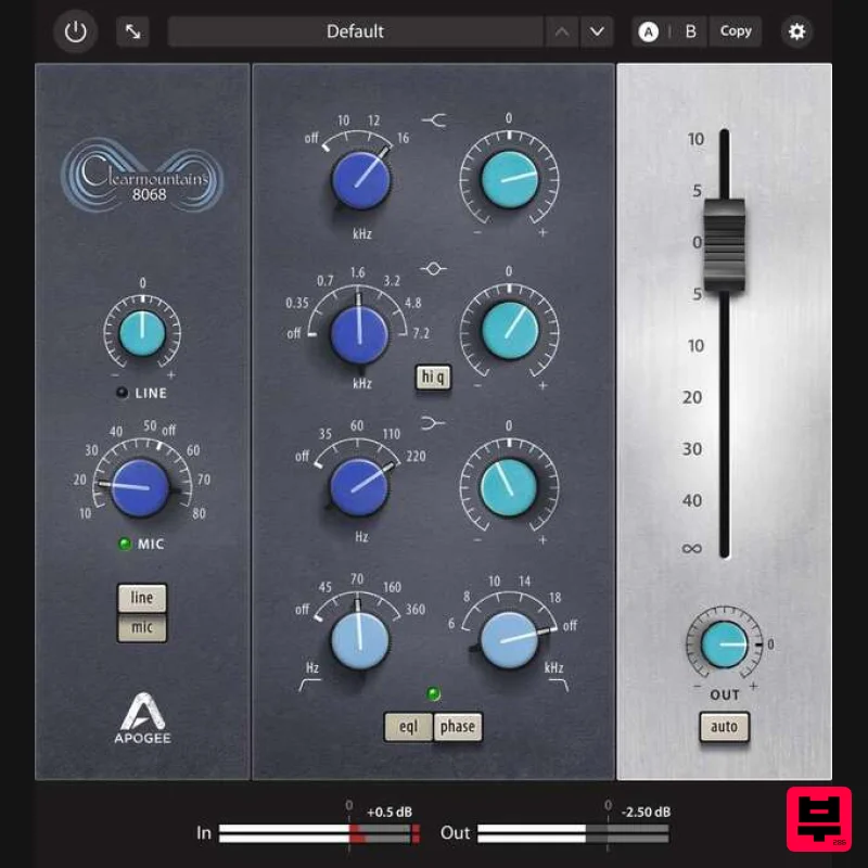 Apogee Clearmountain’s 8068 - Channel Strip