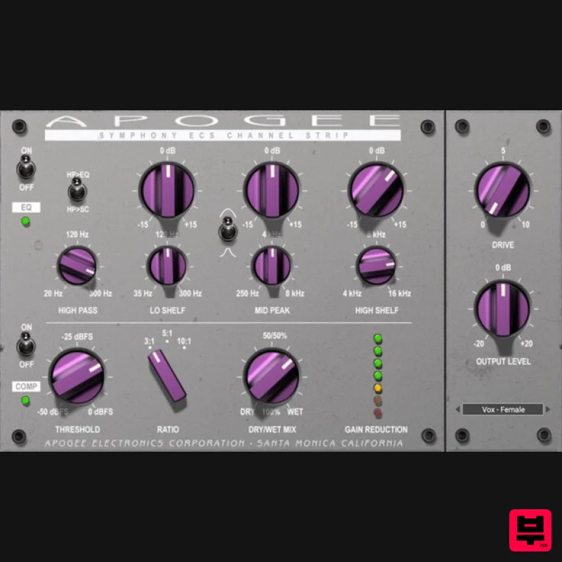 Apogee Symphony ECS Channel Strip - Channel Strip