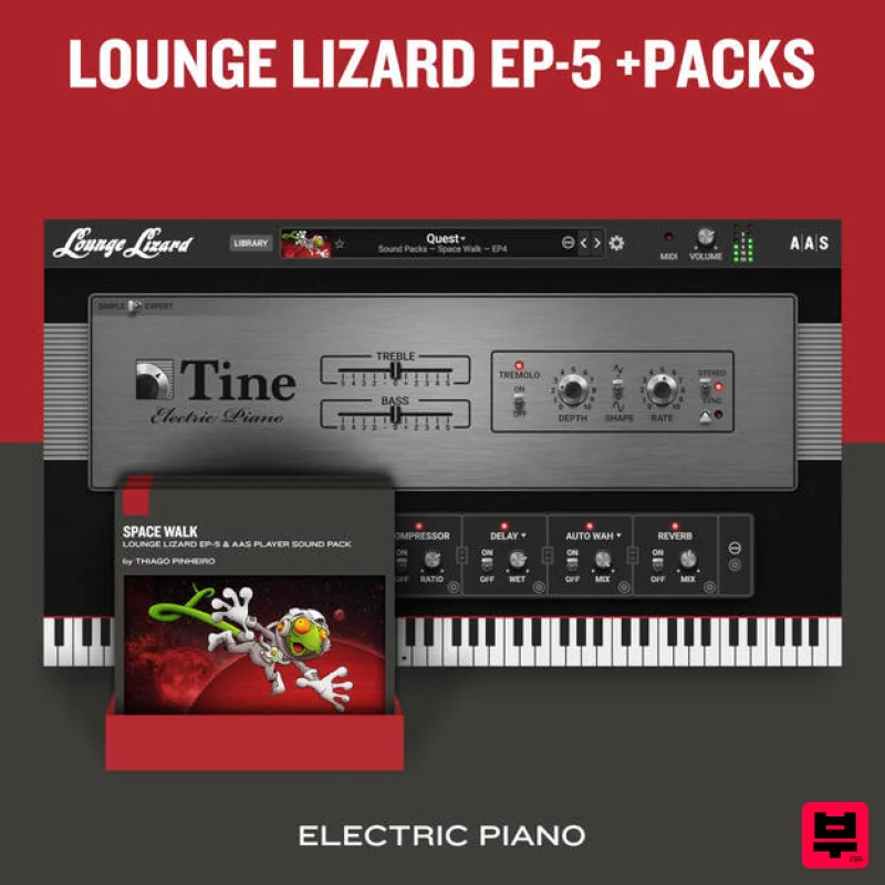 Applied Acoustics Systems Lounge Lizard EP-5 + PACKS - Synth