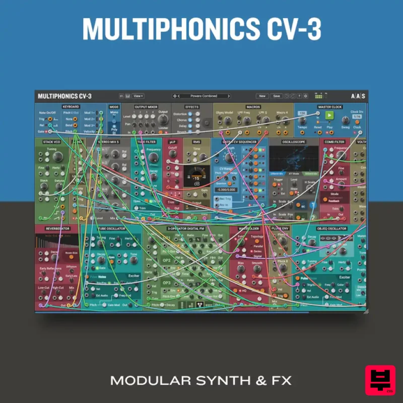 Applied Acoustics Systems Multiphonics CV-3 - Synth