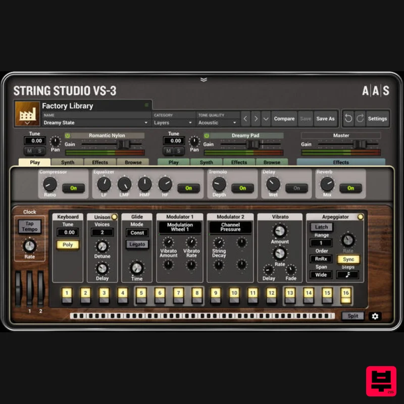 Applied Acoustics Systems String Studio VS-3 - Synth