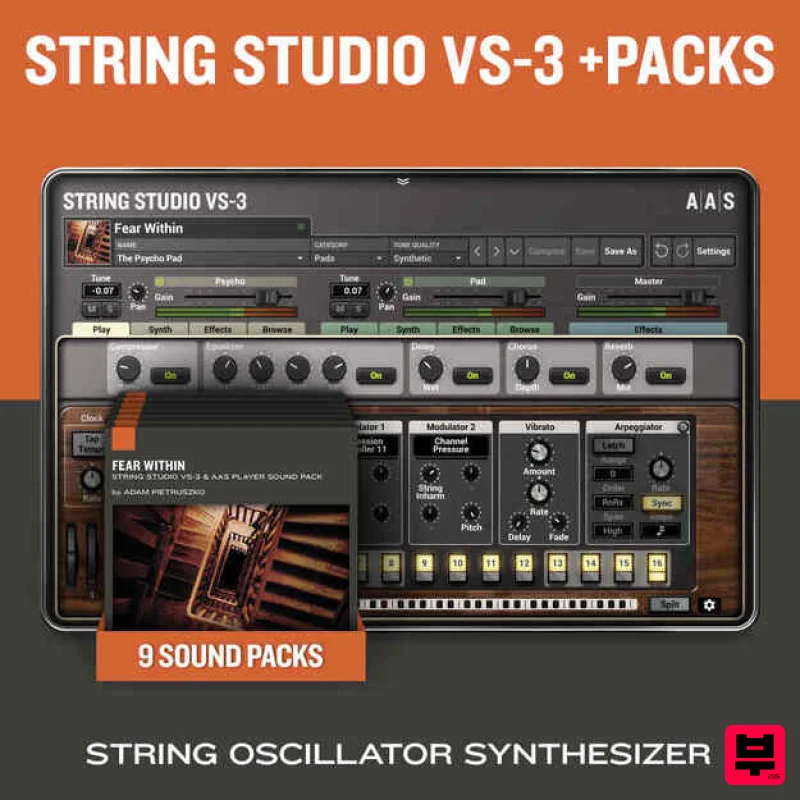 Applied Acoustics Systems String Studio VS-3 + PACKS - Complete Collection
