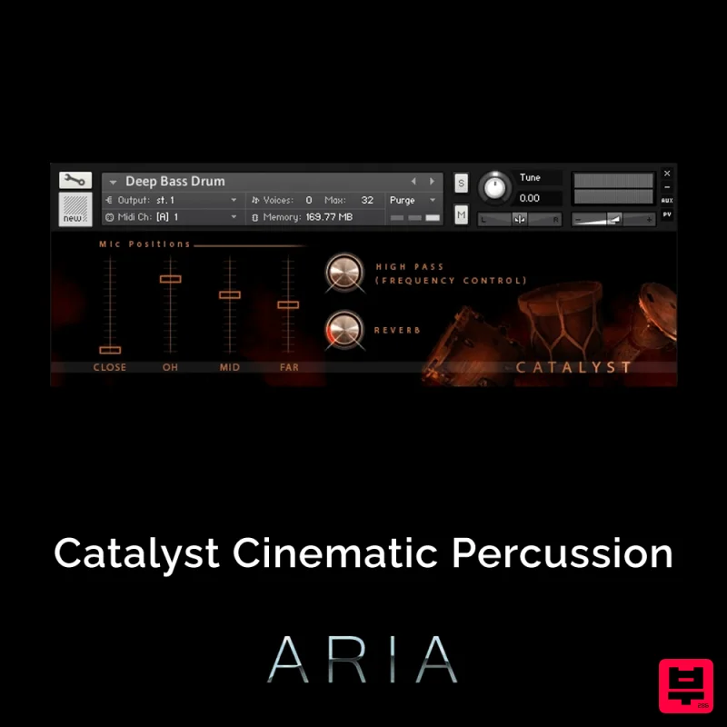 Aria Sounds Catalyst Cinematic Percussion - Kontakt Instrument