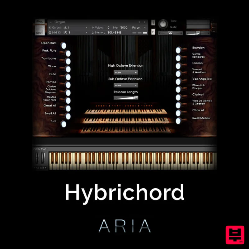Aria Sounds Hybrichord - Kontakt Instrument