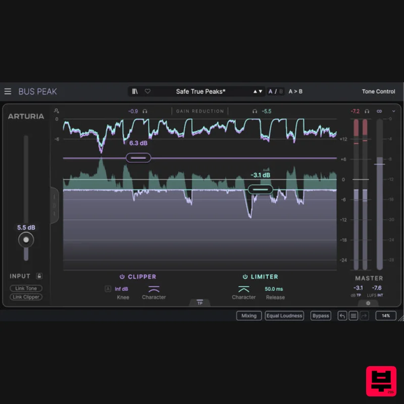Arturia Bus PEAK - Limiter
