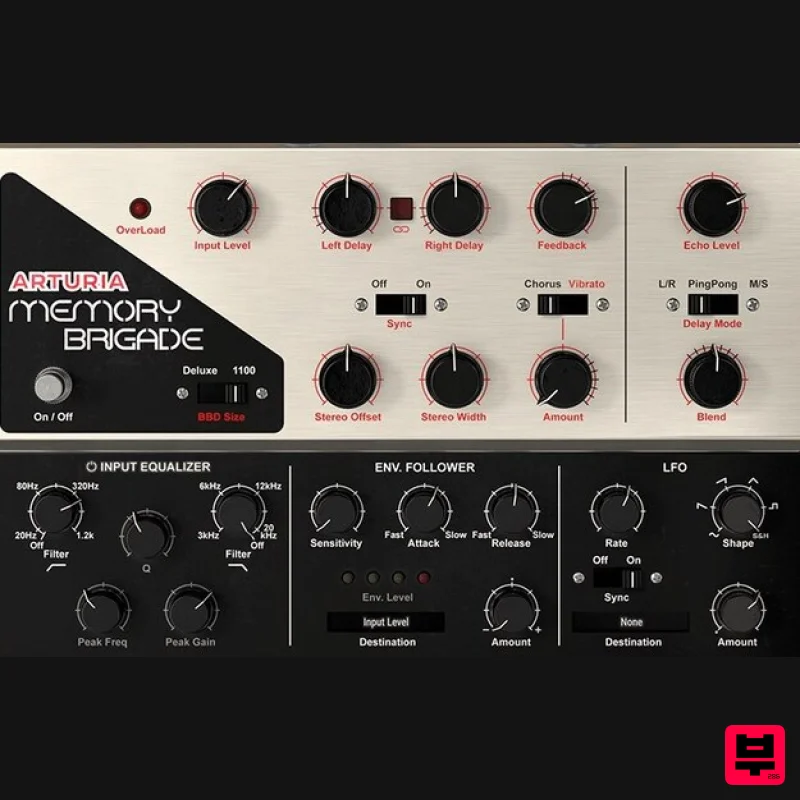 Arturia Delay MEMORY-BRIGADE - Delay