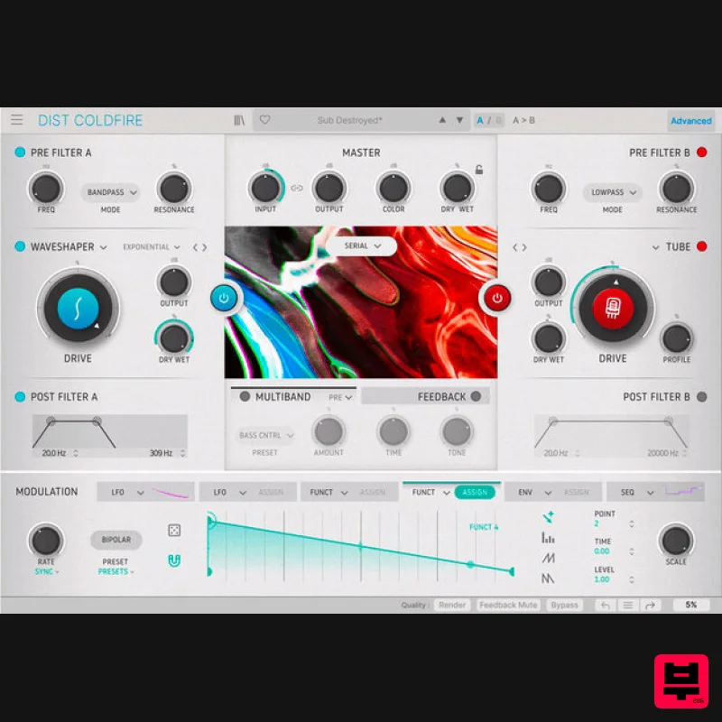 Arturia Dist COLDFIRE - Distortion
