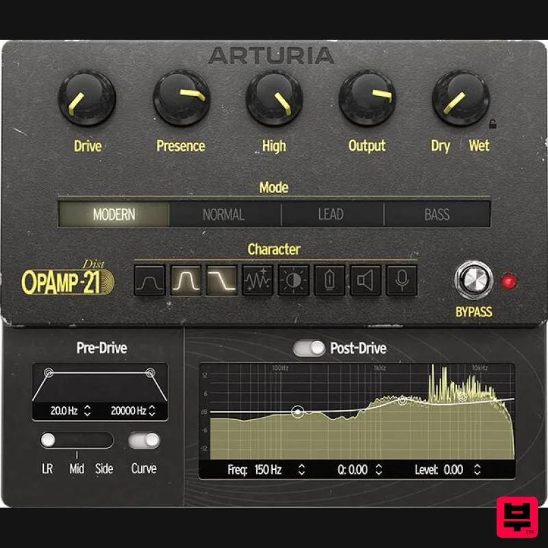 Arturia Dist OPAMP-21 - Distortion