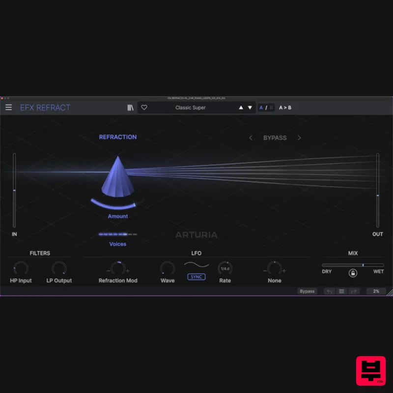 Arturia EFx REFRACT - Multi Effect