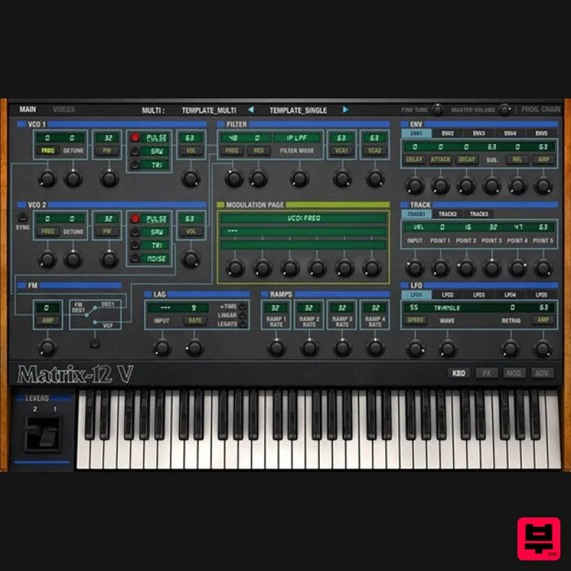 Arturia Matrix 12 V - Professional Music Instrument Photo