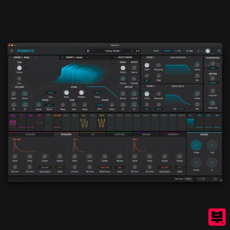 Arturia Pigments 7 - Synth