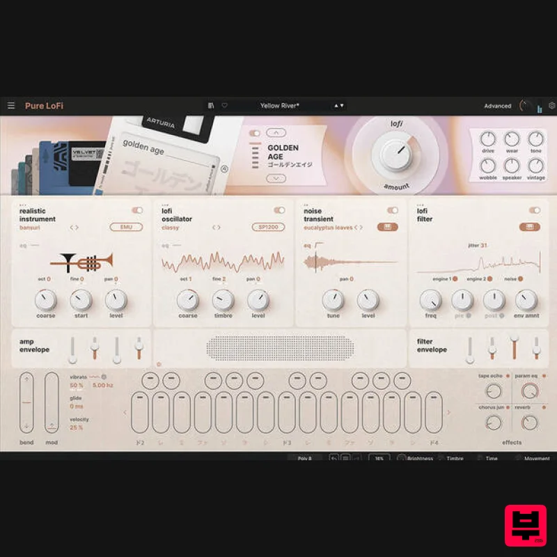 Arturia Pure LoFi - Synth