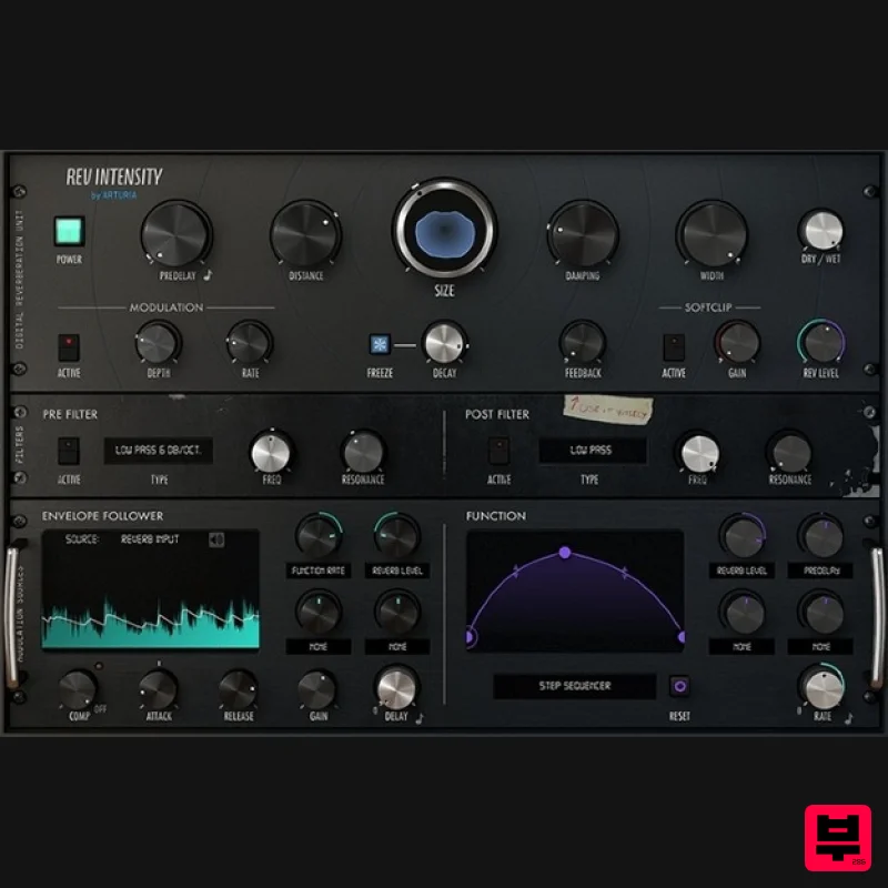 Arturia Rev INTENSITY - Reverb