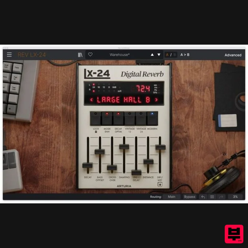 Arturia Rev LX-24 - Reverb
