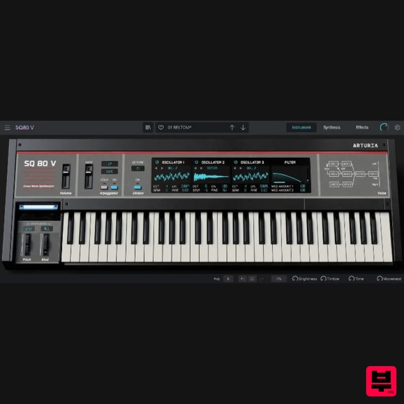 Arturia SQ80 V - Synth