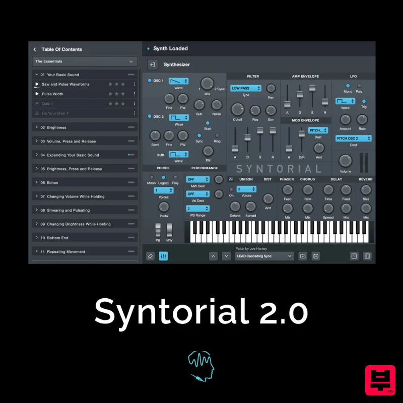 Audible Genius Syntorial 2.0 - Synth