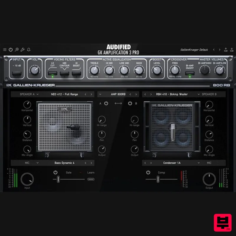 Audified GK Amplification 3 Pro - Amp Simulator