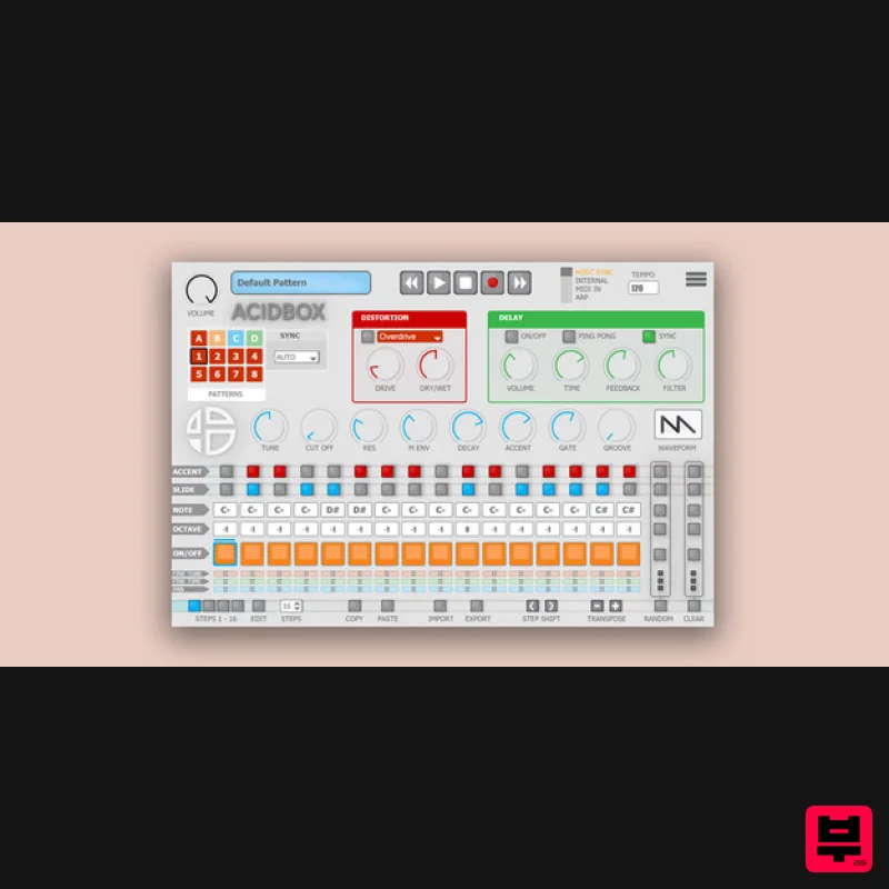 Audio Blast AcidBox V2 - Synth