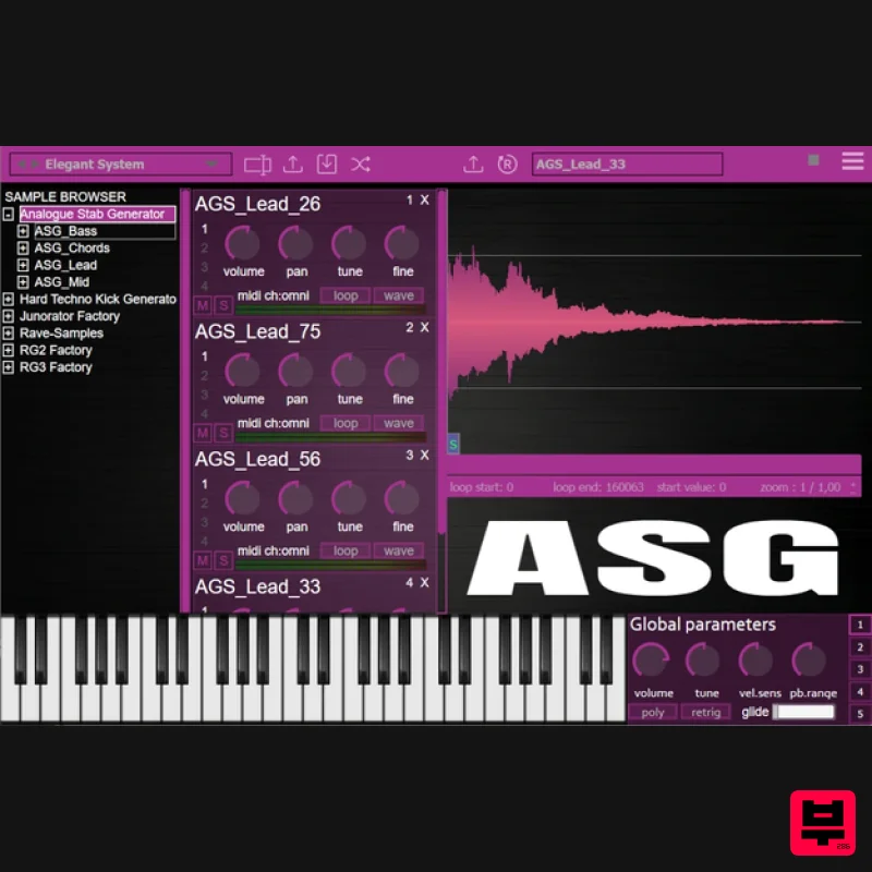 Audio Blast Analogue Stab Generator - Expansion Packs