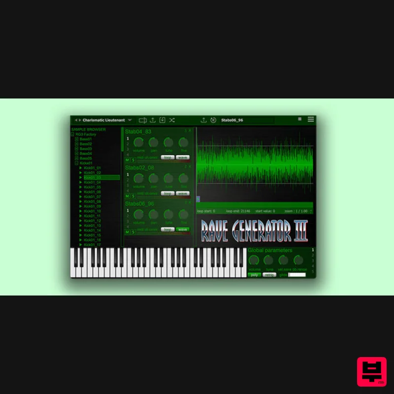 Audio Blast Rave Generator 3 - Professional Music Instrument Photo