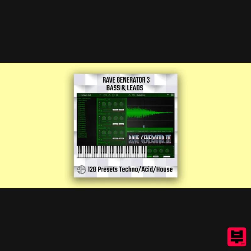 Audio Blast Rave Generator 3 Techno and House Presets - Expansion Packs