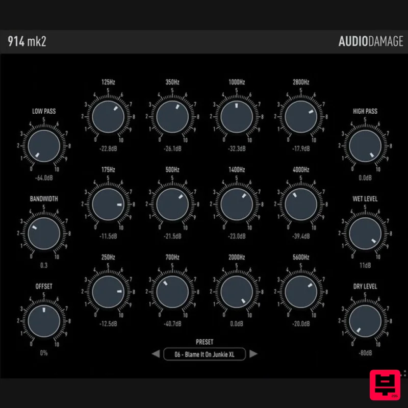 Audio Damage 914 MK 2 - Filter