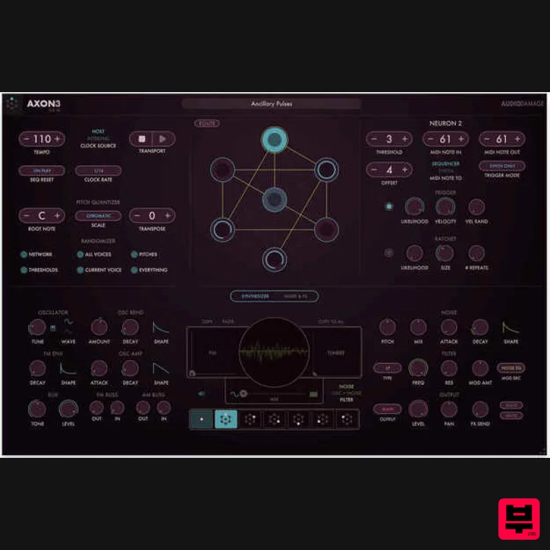Audio Damage Axon 3 - Virtual Instruments