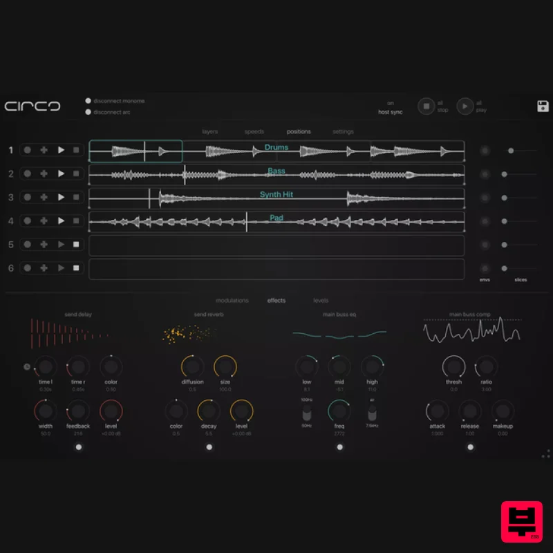 Audio Damage Circa Creative Looper - Multi Effect