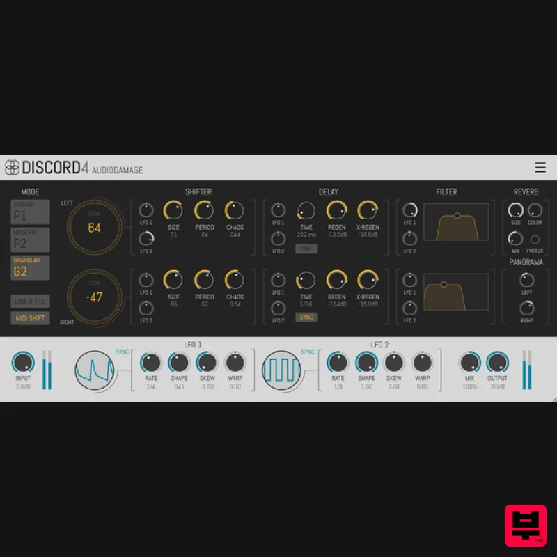 Audio Damage Discord4 - Pitch Shifter