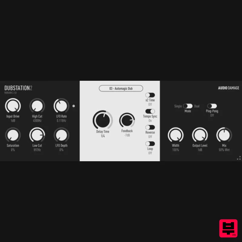 Audio Damage Dubstation 2 - Delay