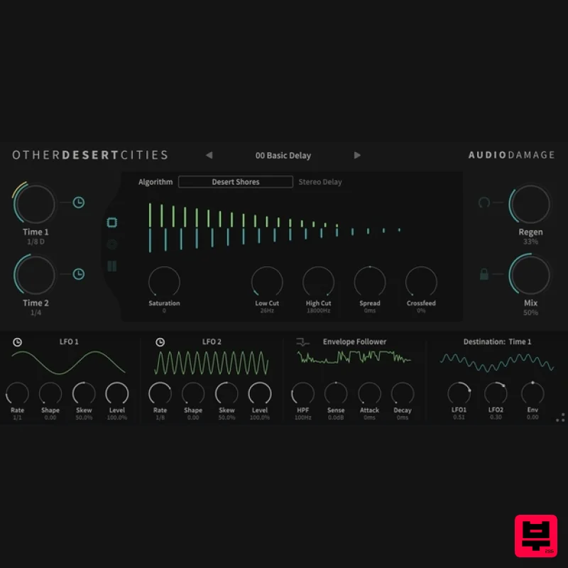 Audio Damage Other Desert Cities - Multi Effect