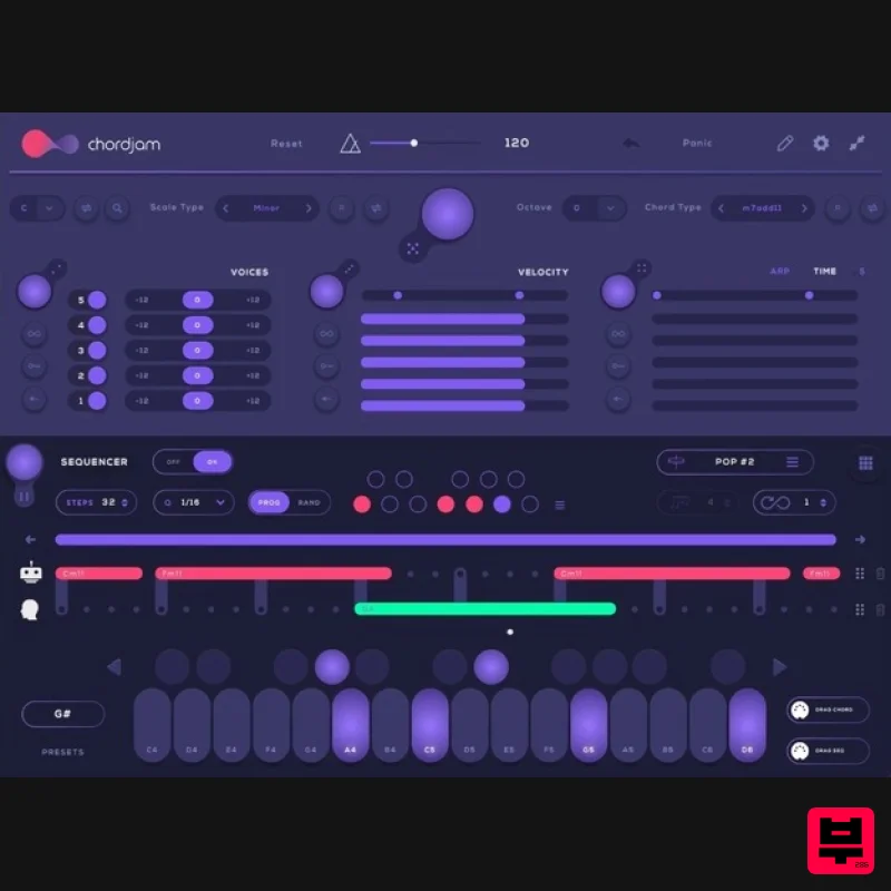 Audiomodern Chordjam - Music Theory Tools