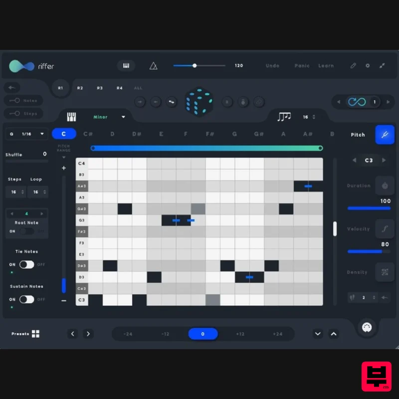 Audiomodern Riffer - Sequencer