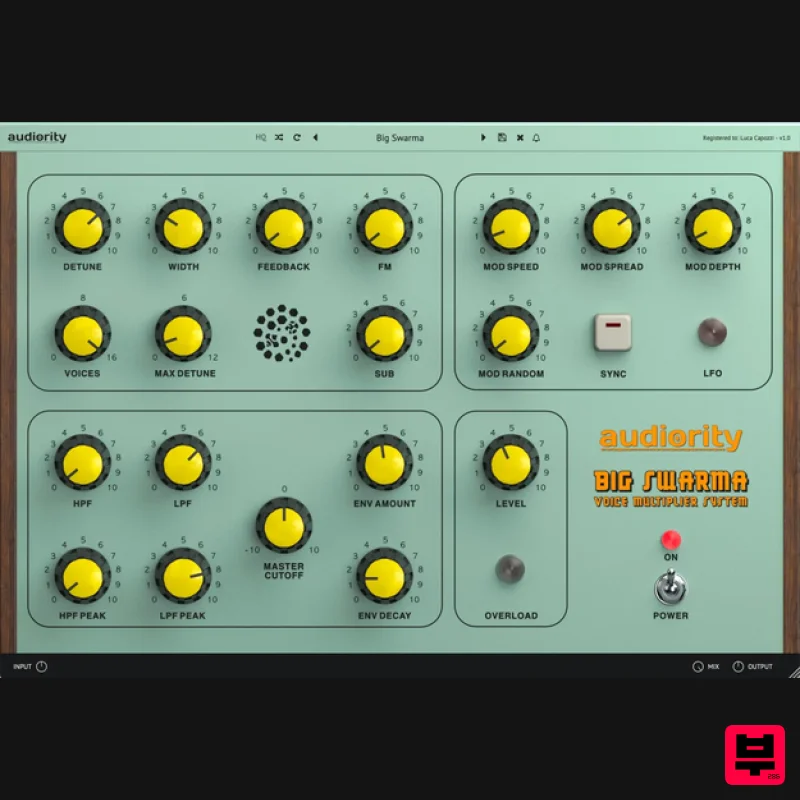 Audiority Big Swarma - Modulator