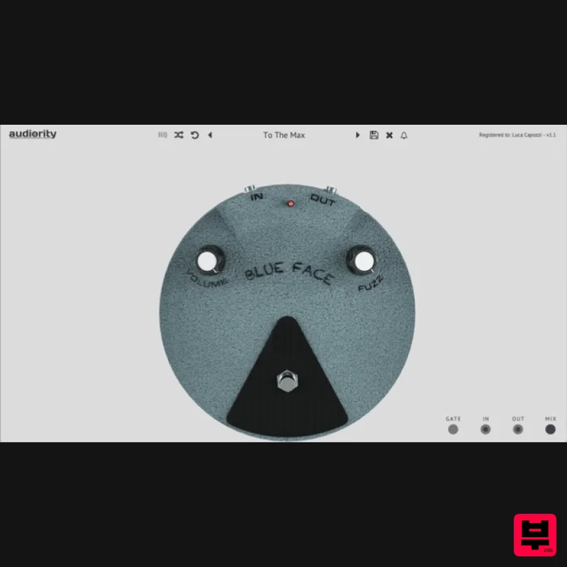 Audiority Blue Face - Professional Music Instrument Photo