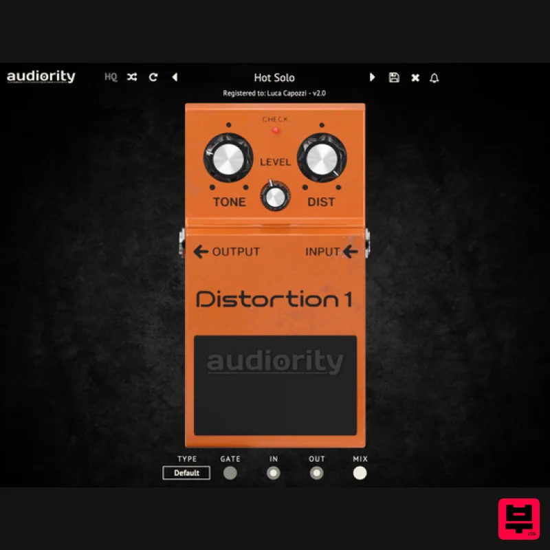 Audiority Distortion 1 mkII - Professional Music Instrument Photo