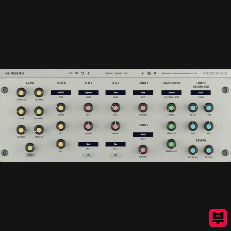 Audiority GrainSpace - Reverb