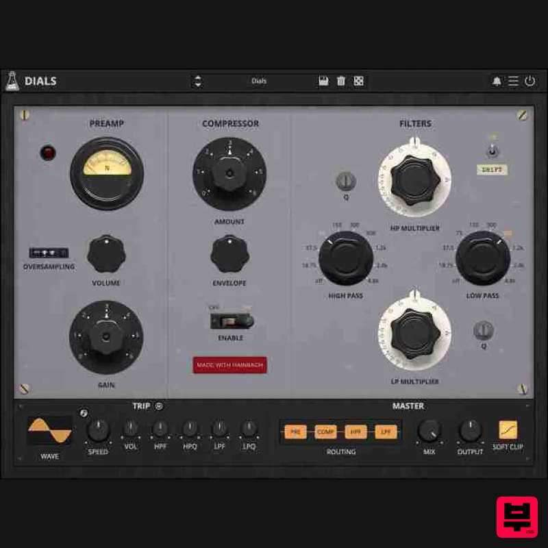 AudioThing Dials - Channel Strip