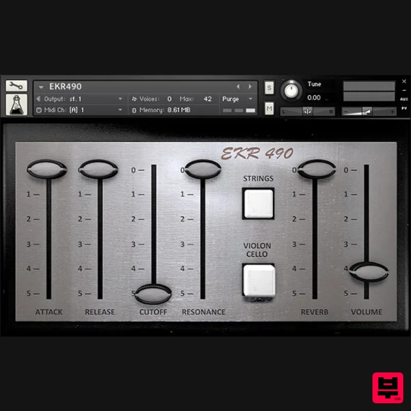 AudioThing EKR490 - Kontakt Instrument