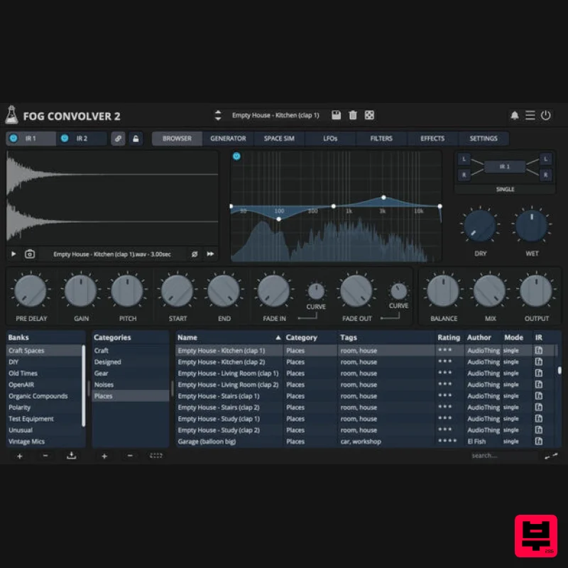 AudioThing Fog Convolver 2 - Reverb