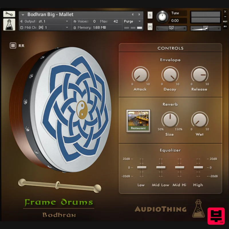 AudioThing Frame Drums - Professional Music Instrument Photo