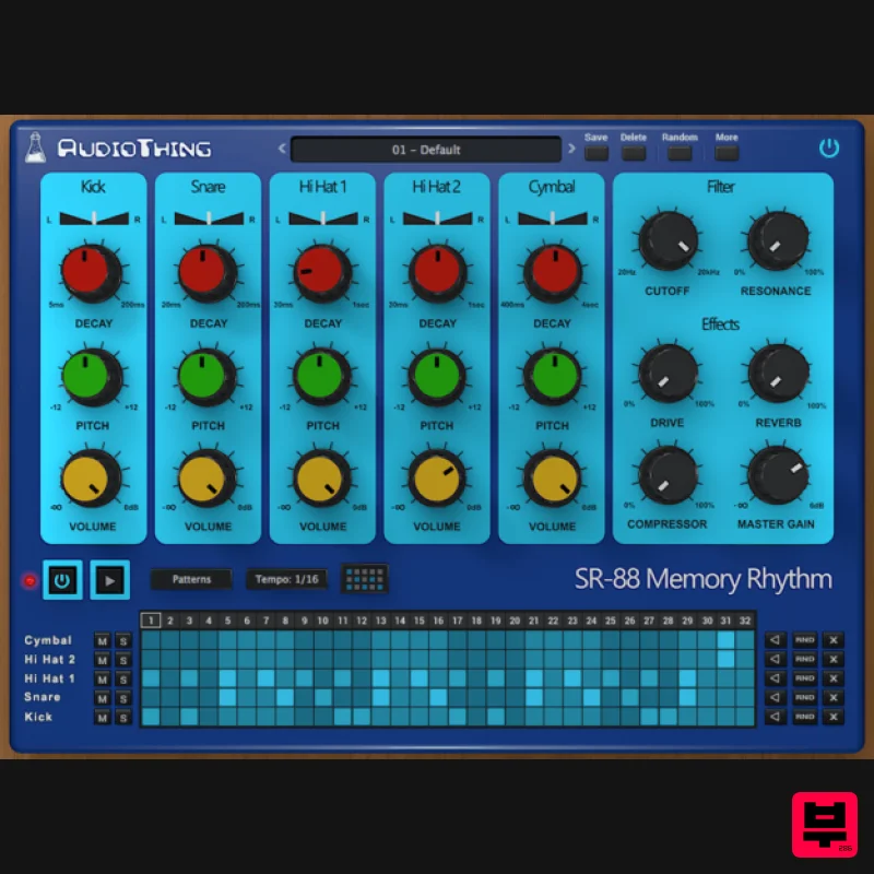 AudioThing SR-88 - Drum Machine