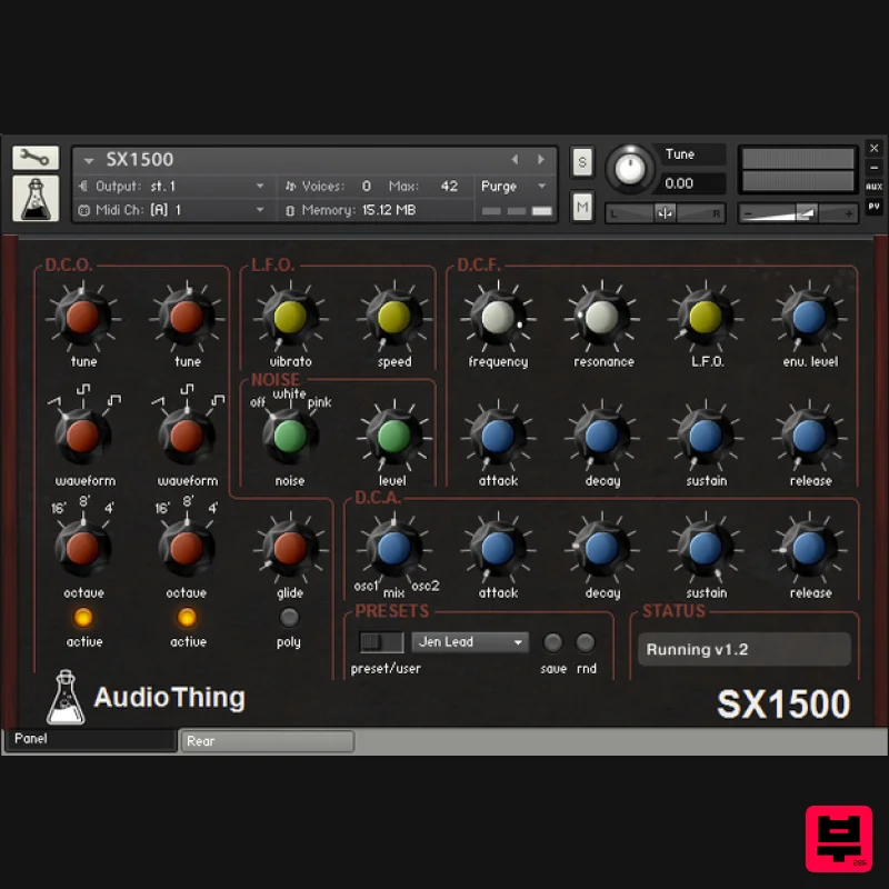 AudioThing SX1500 - Kontakt Instrument