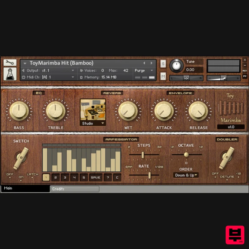 AudioThing Toy Marimba - Professional Music Instrument Photo