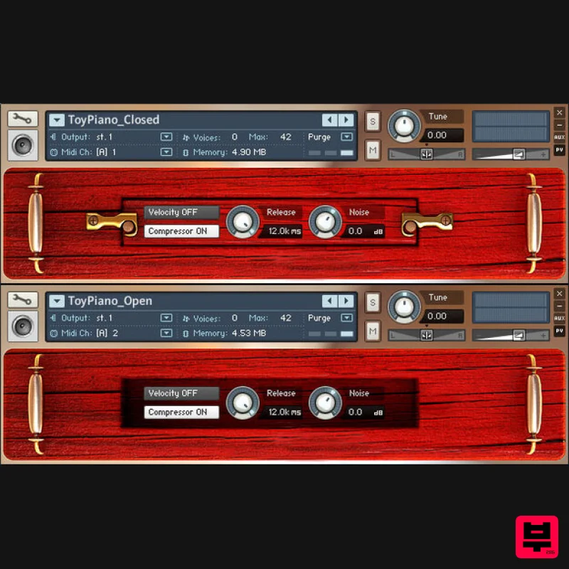 AudioThing Toy Piano - Kontakt Instrument