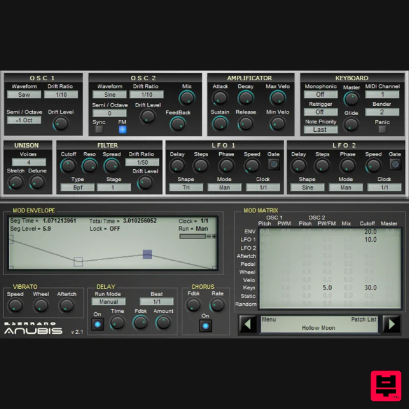 B.Serrano Anubis 2 - Synth